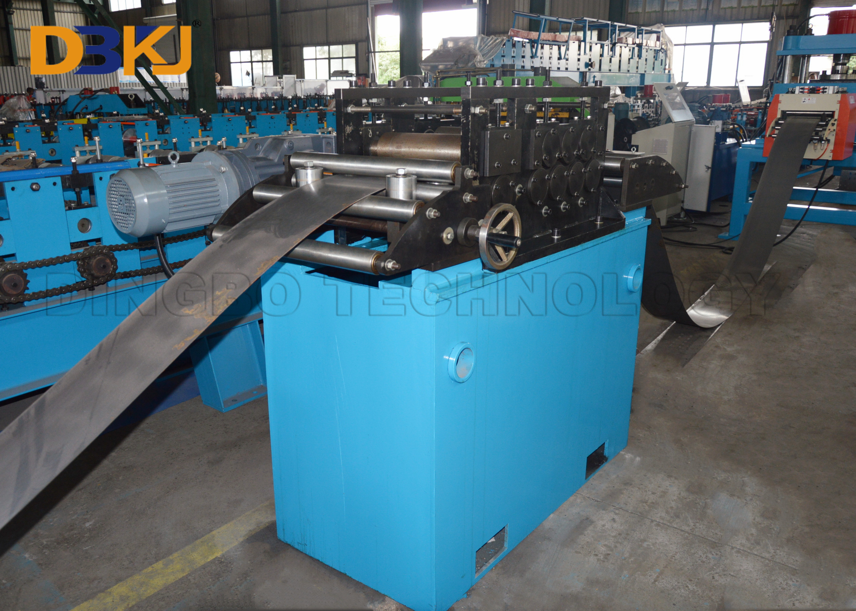 Customized Upright Rack Roll Forming Machine PPGI Steel Material